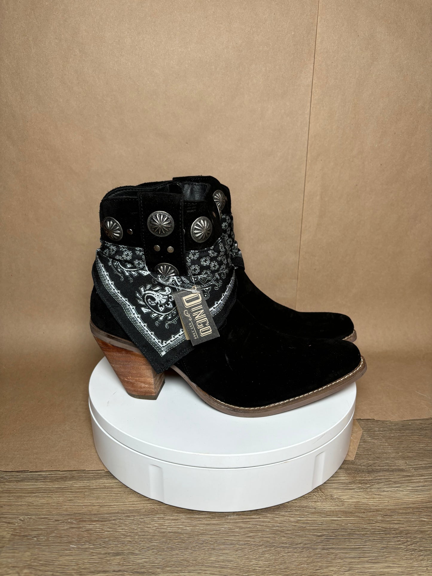 DINGO size 10 Bandita black boots NEW IN BOX