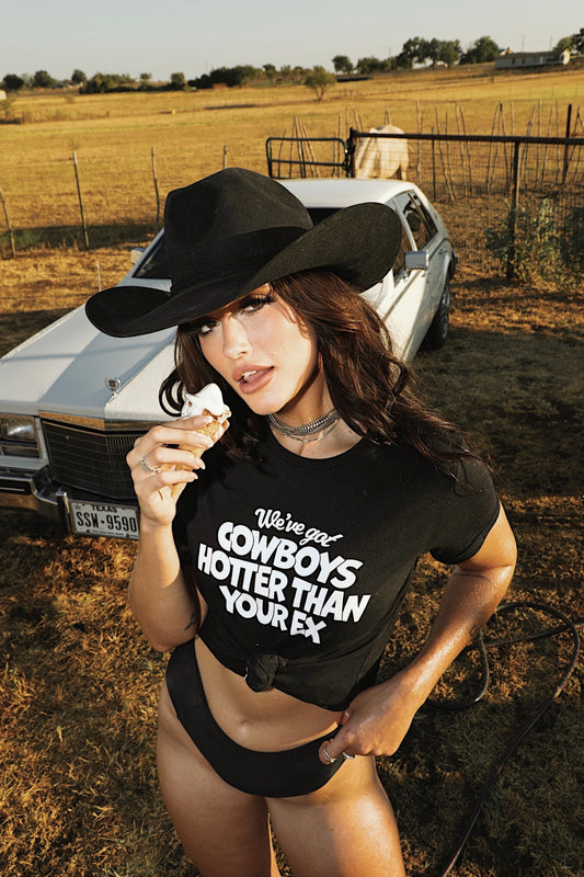 cowboy DNA cowboys hotter than your ex tee