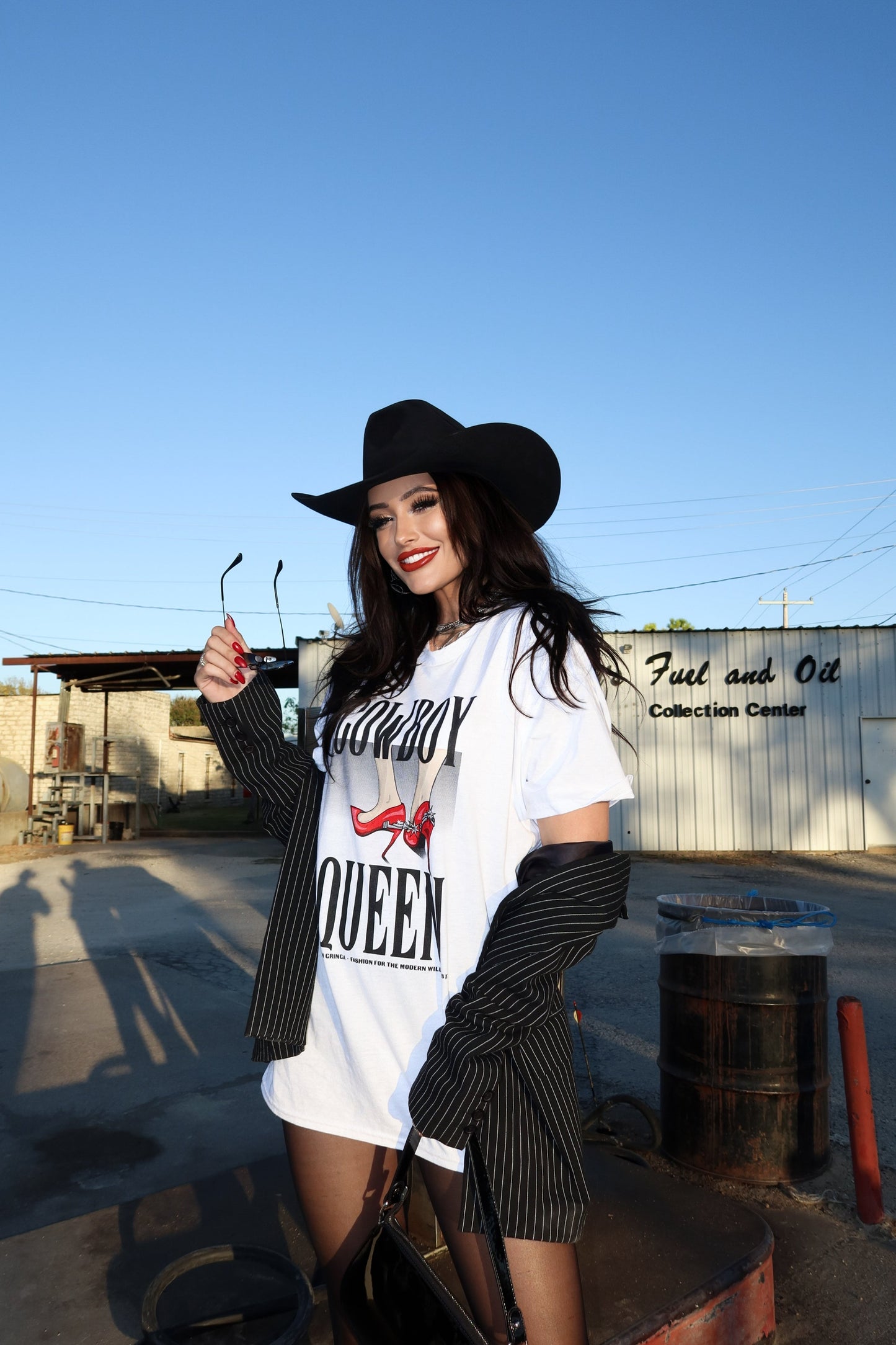 cowboy queen tee