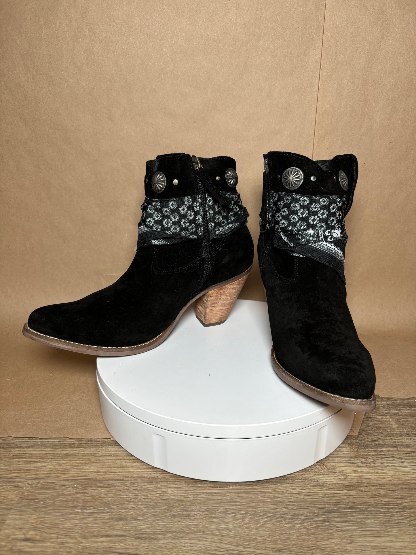 DINGO size 10 Bandita black boots NEW IN BOX