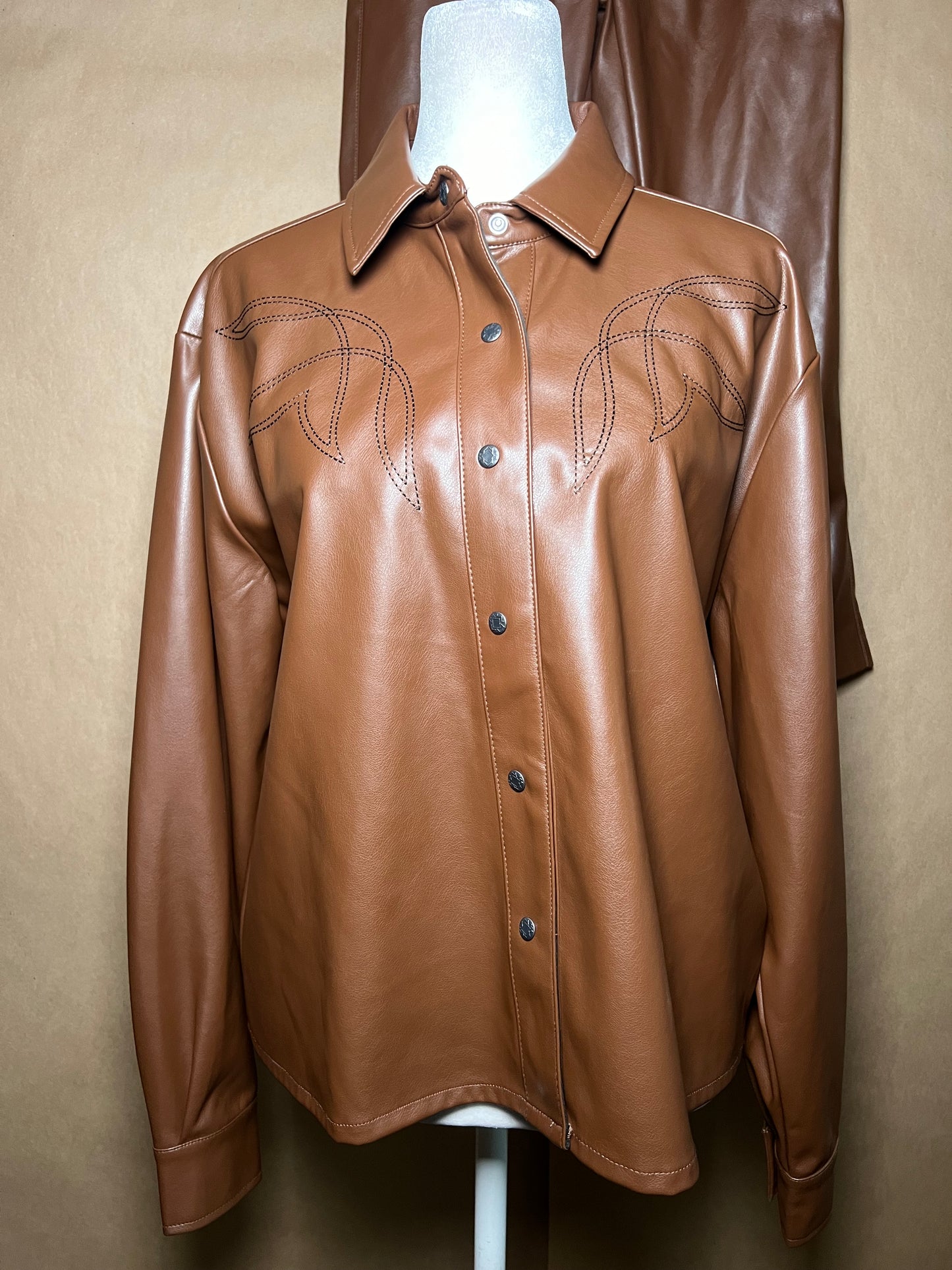 Ariat size small leather western jogger set NEW WITHOUT TAGS
