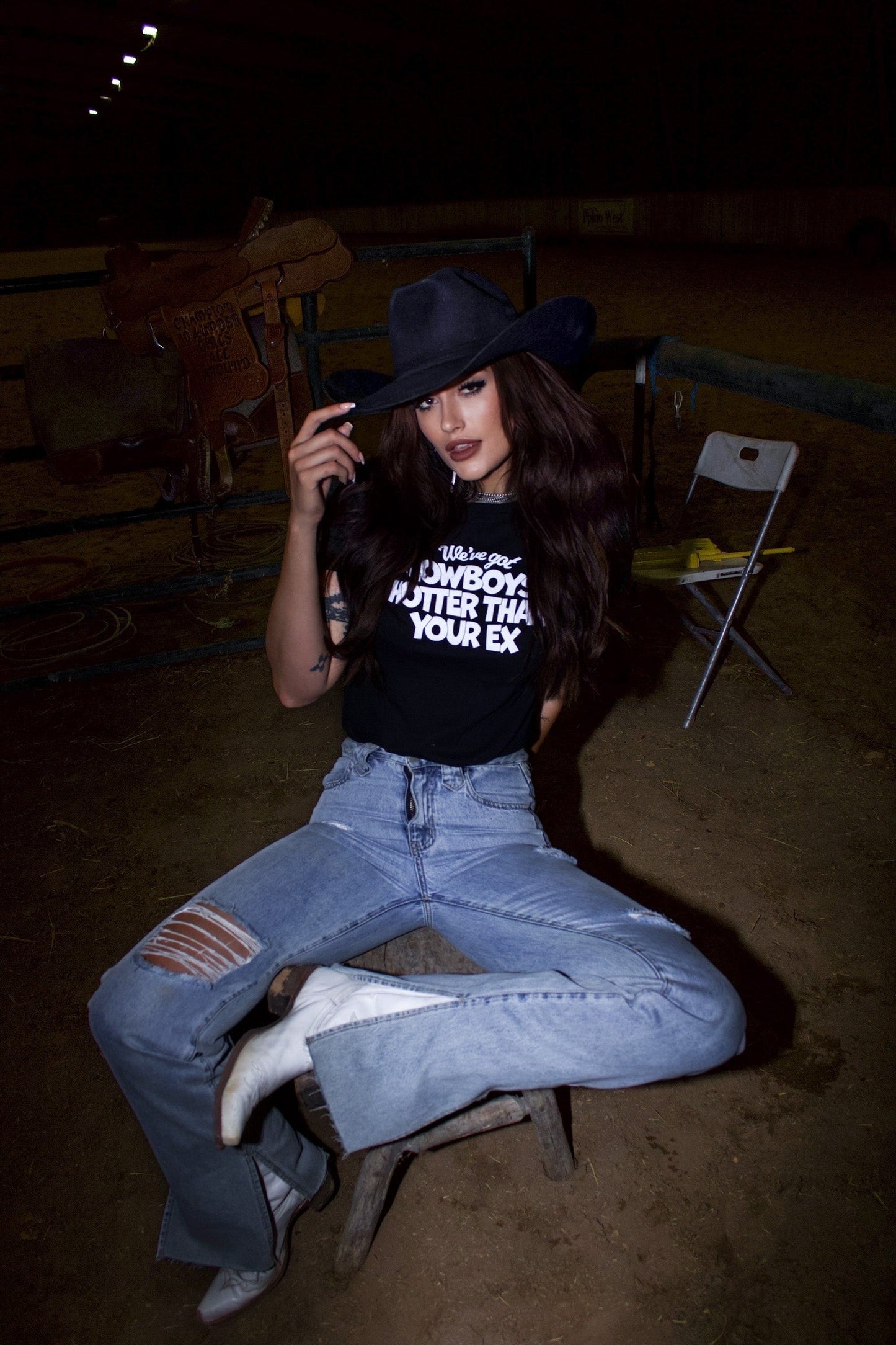 cowboy DNA cowboys hotter than your ex tee