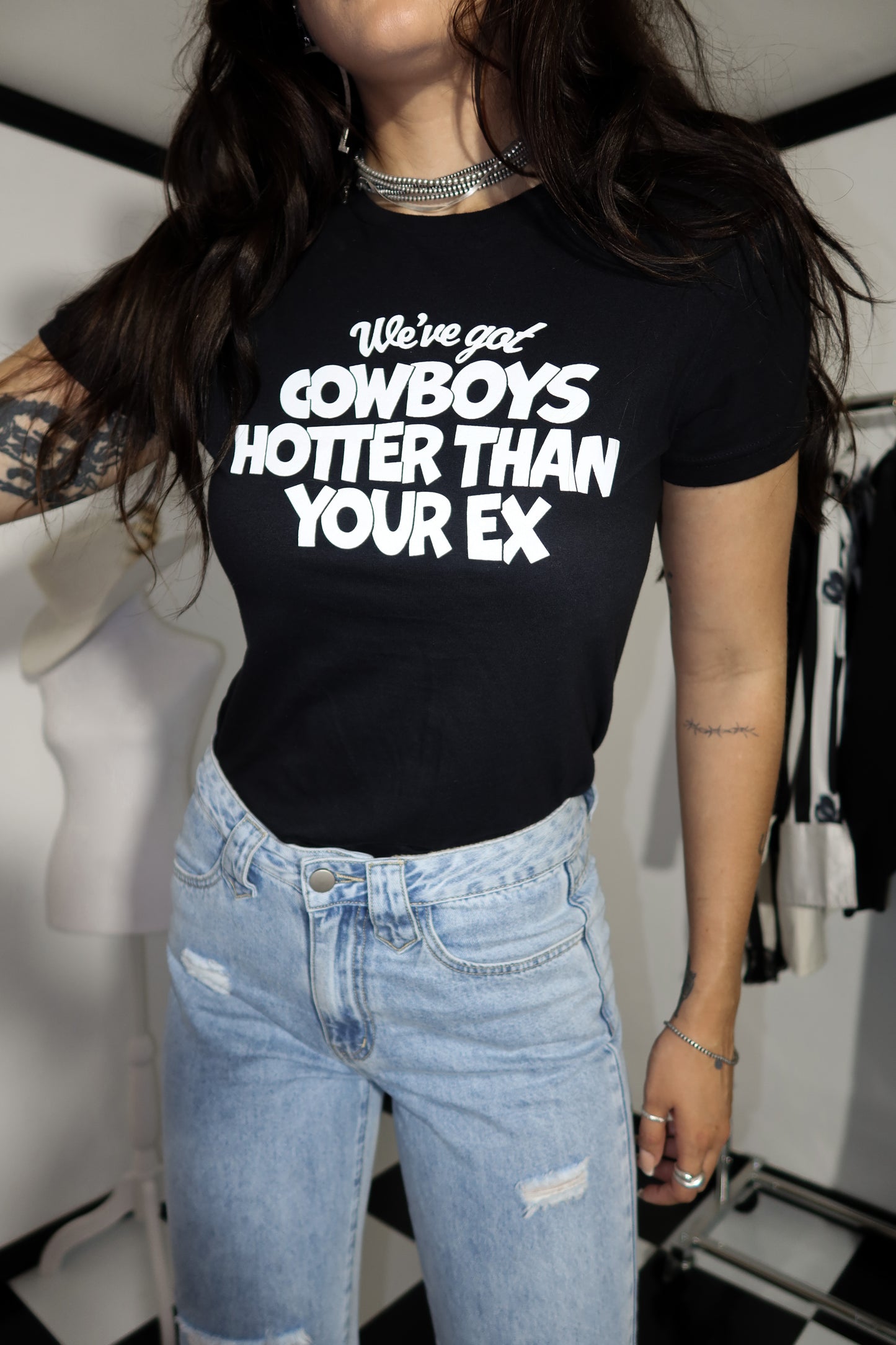 cowboy DNA cowboys hotter than your ex tee