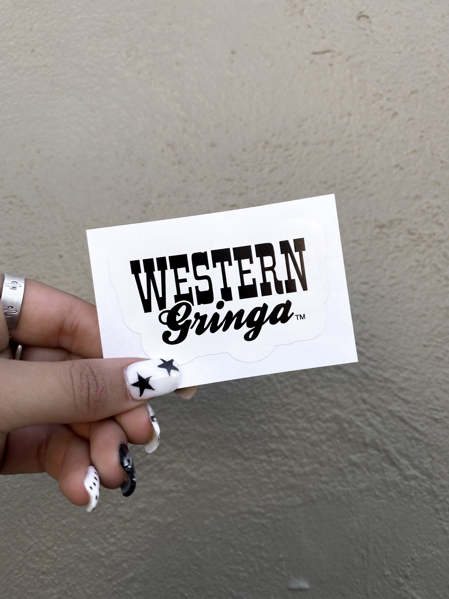 western gringa logo sticker