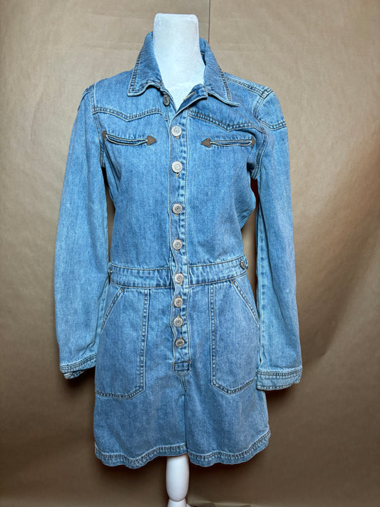 Rock & Roll Denim size small western romper LIKE NEW