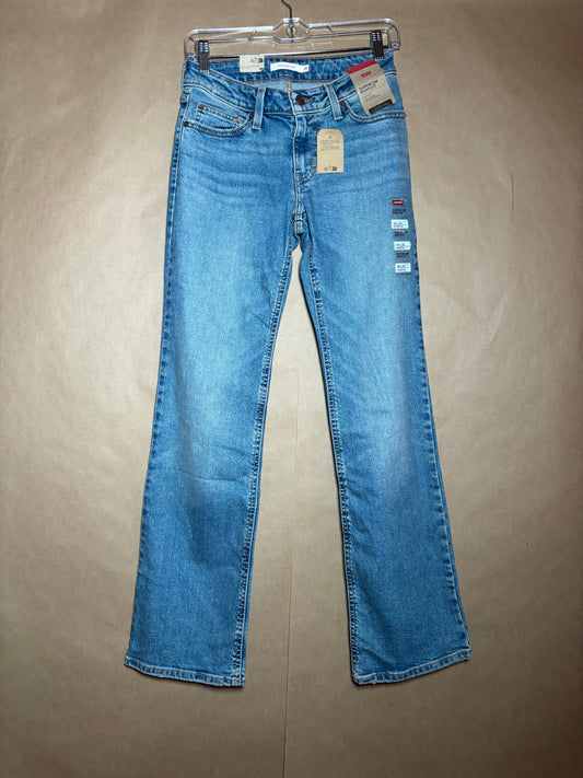 Levi size 26 low rise jeans NEW WITH TAGS