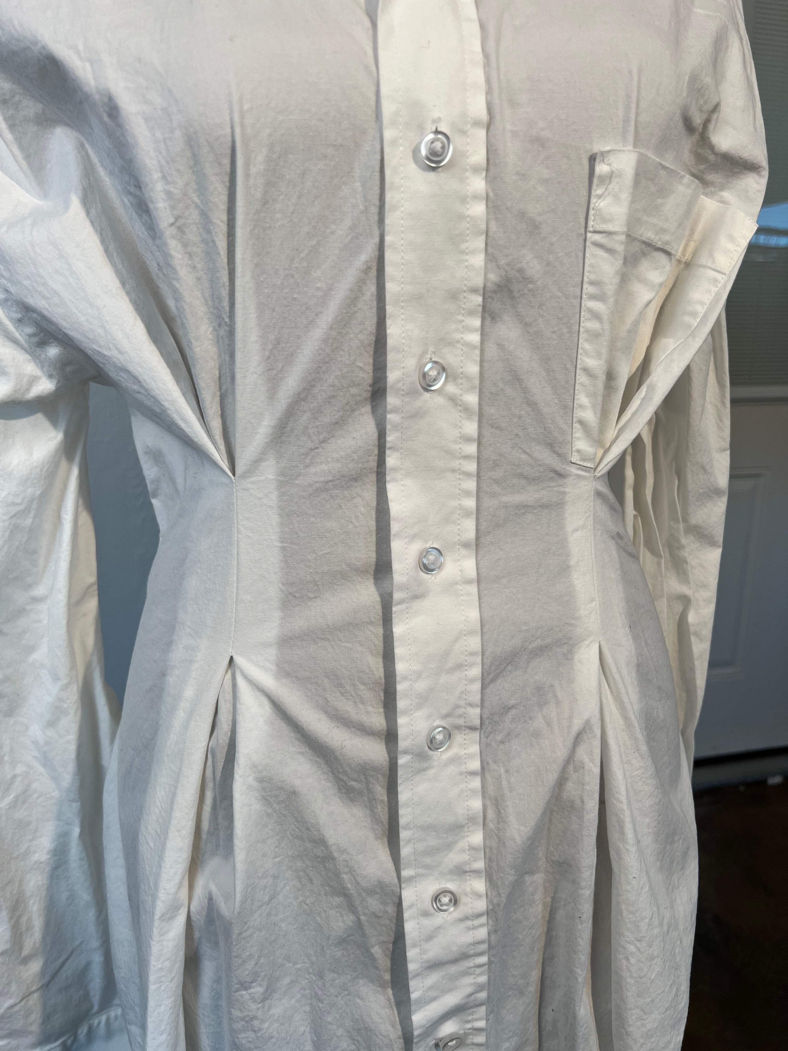 George size small button up USED