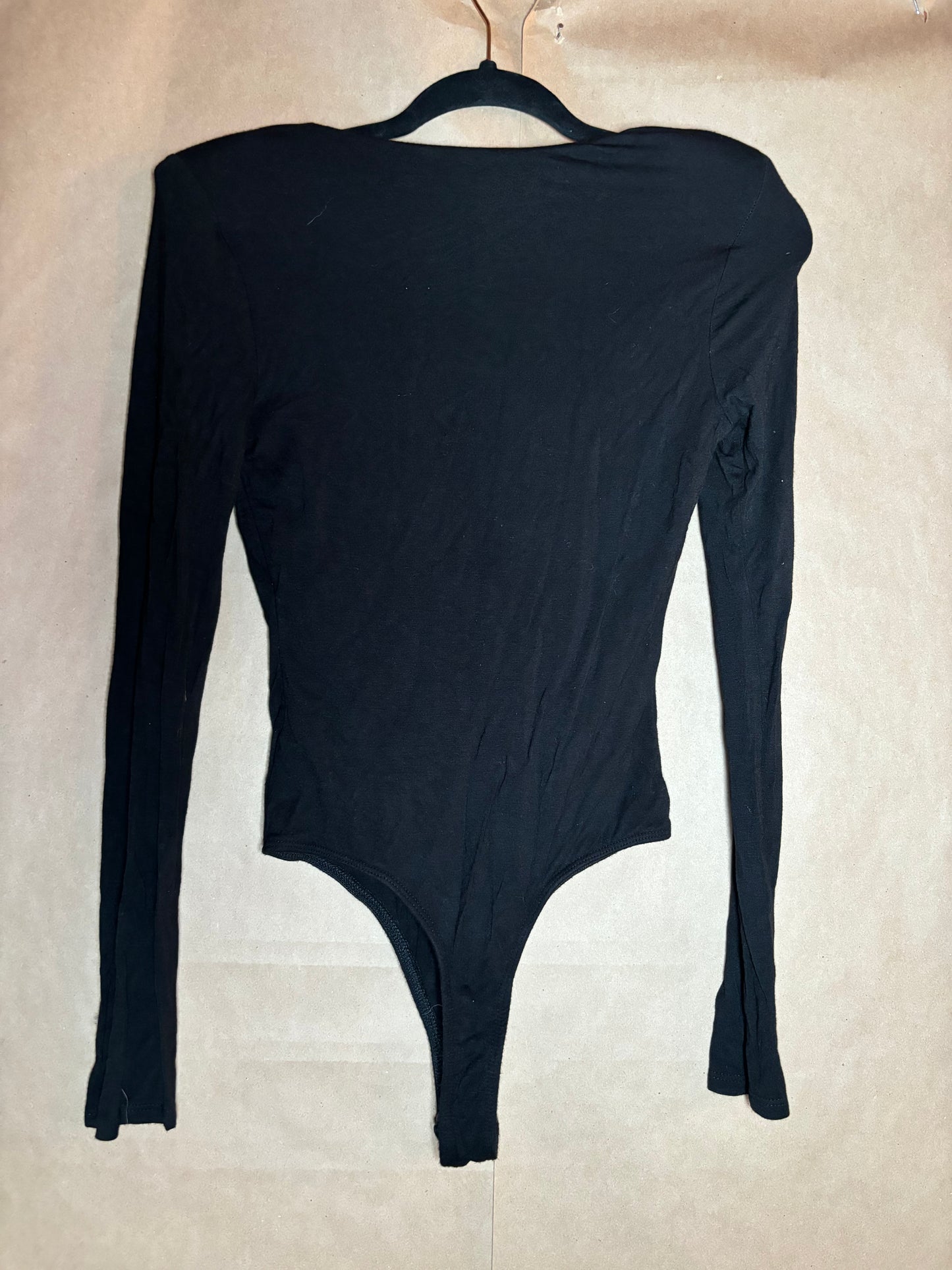 Blue Blush size small/medium long sleeve body suit LIKE NEW