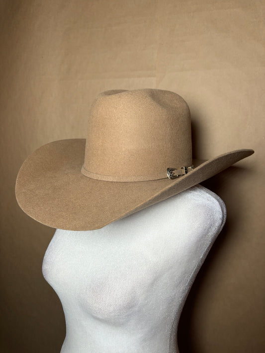 Pro Hats size 7 wool pecan cowboy hat LIKE NEW