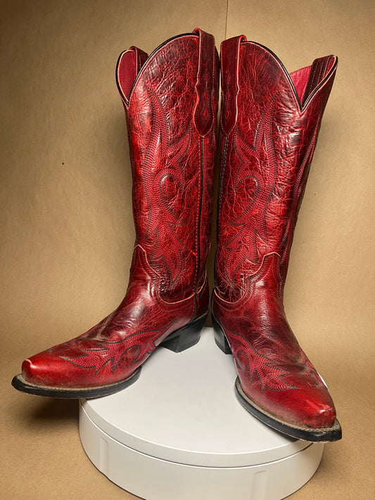 Ferrini size 9.5 Scarlett cowboy boots LIKE NEW