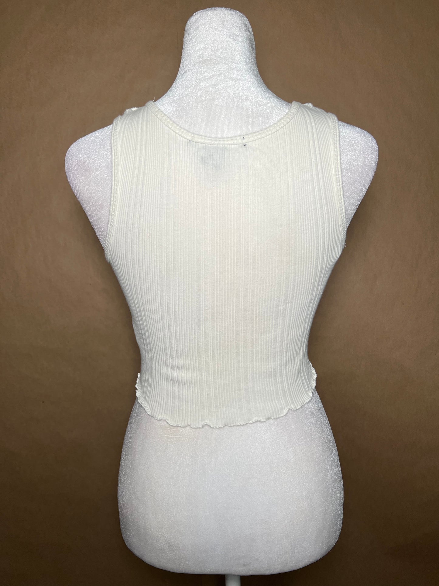 Forver 21 size small cream tank GENTLY USED