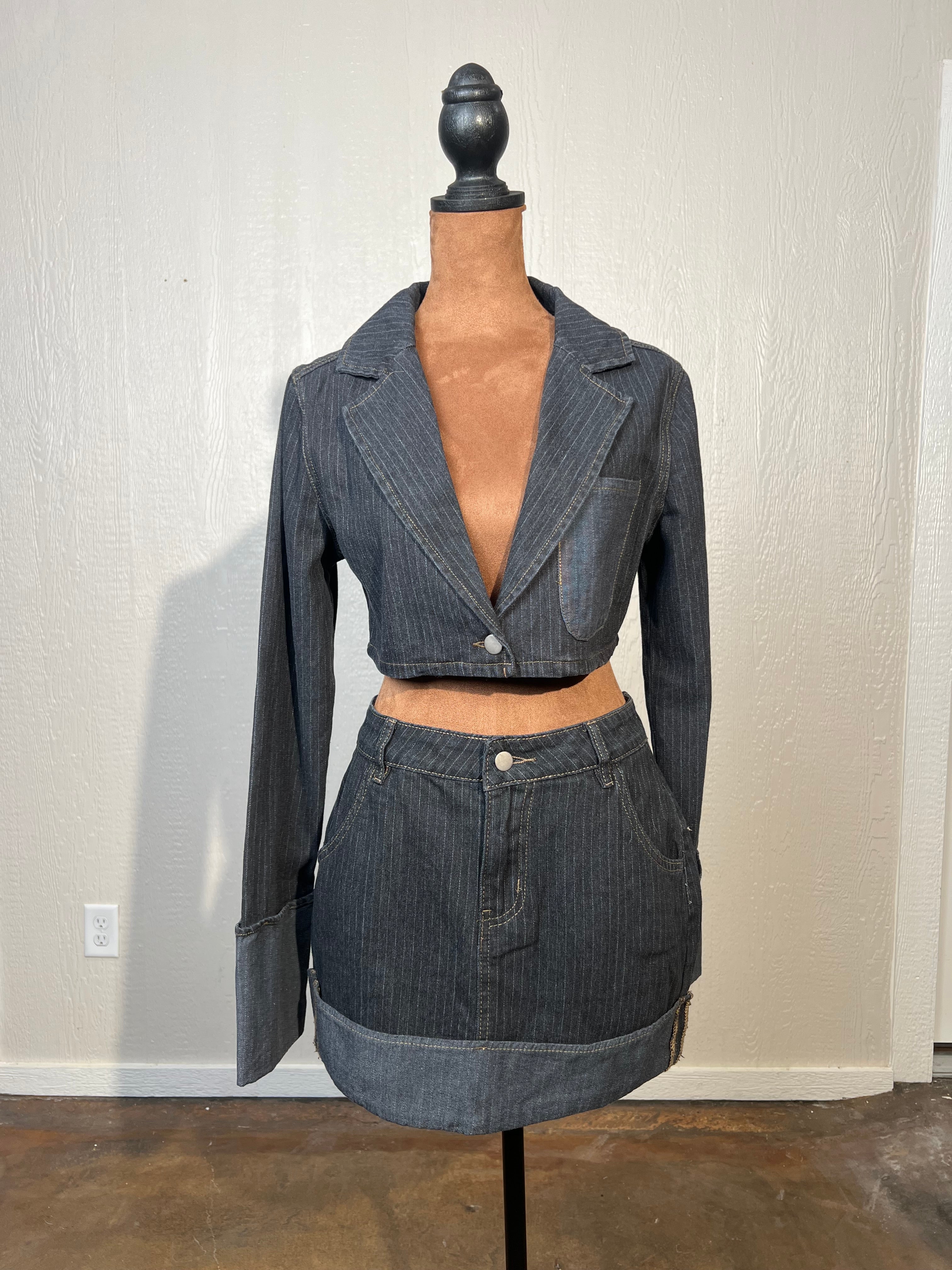 Fashion Nova size small skirt/top set NWT