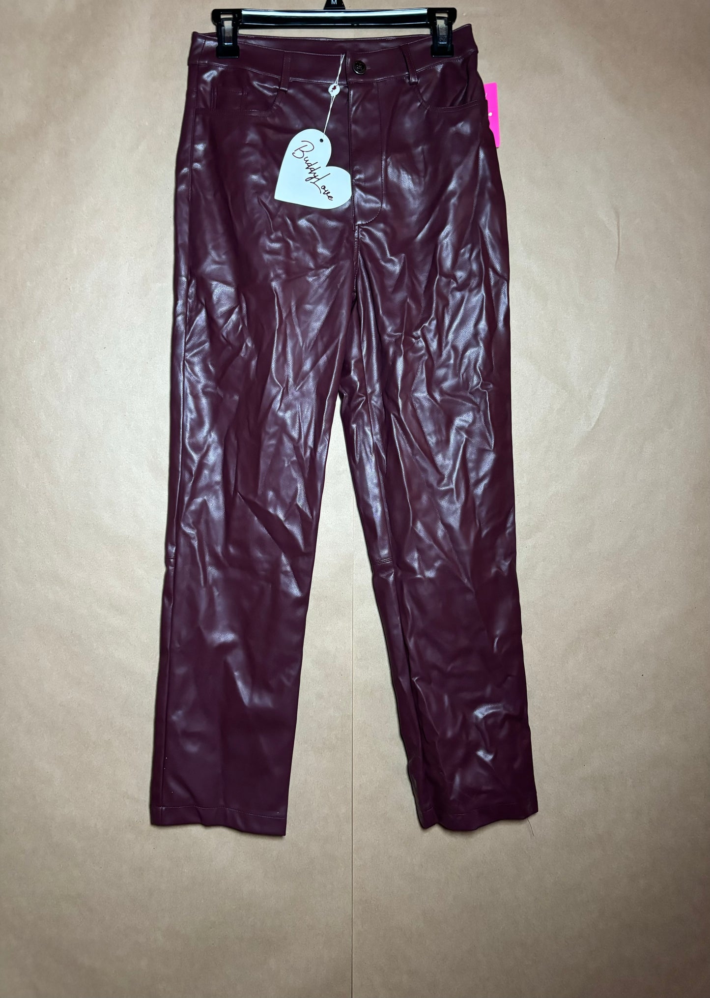 Buddy Love size medium leather pants NEW WITH TAGS