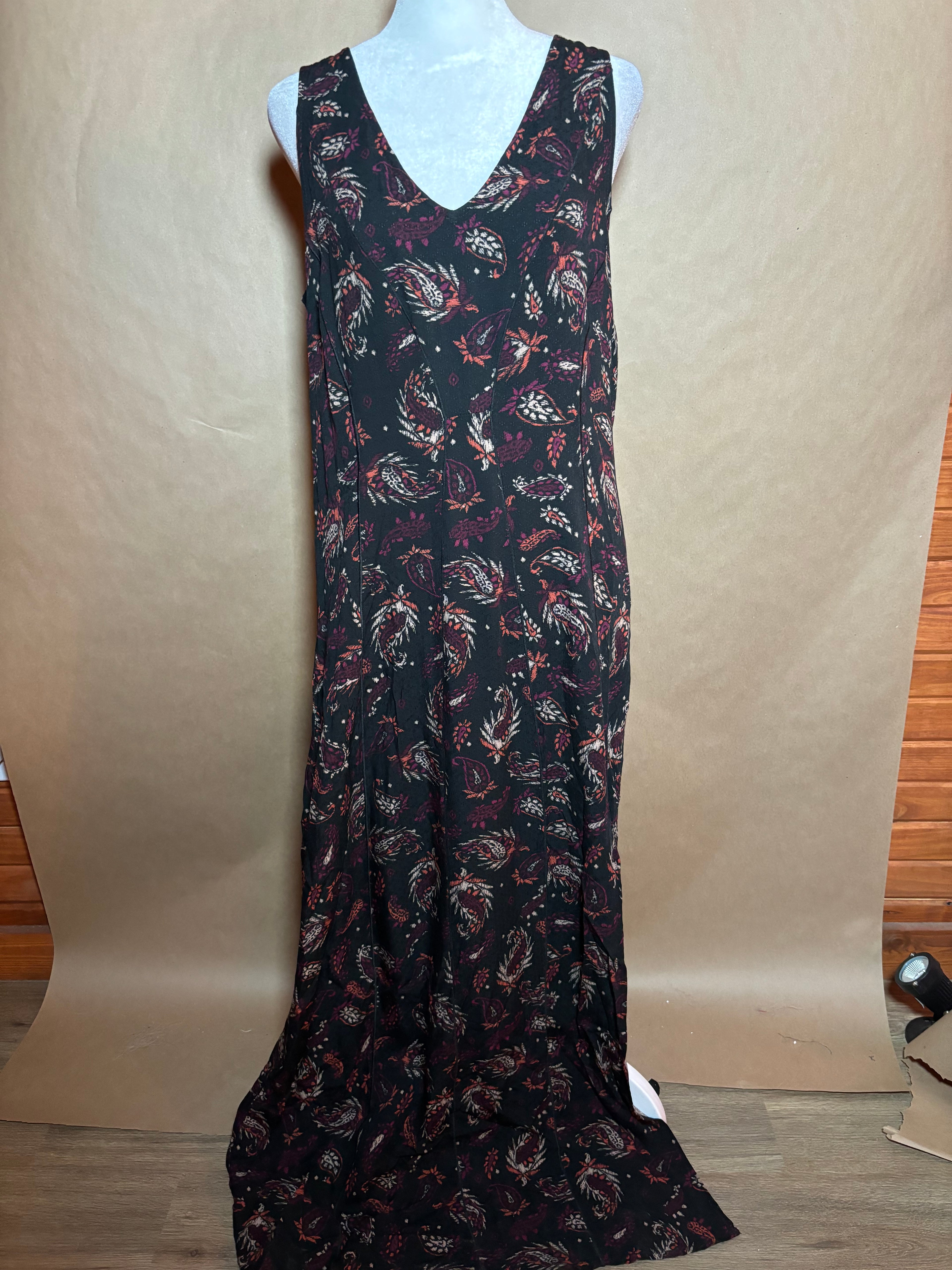 Idyllwind size small floral maxi dress NEW WITH TAGS