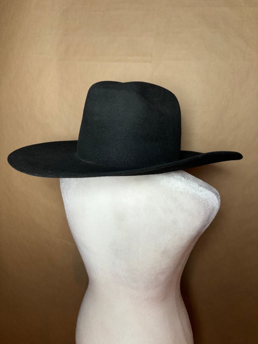 Rodeo King size 7 1/8  5x black felt hat NEW WITHOUT TAGS