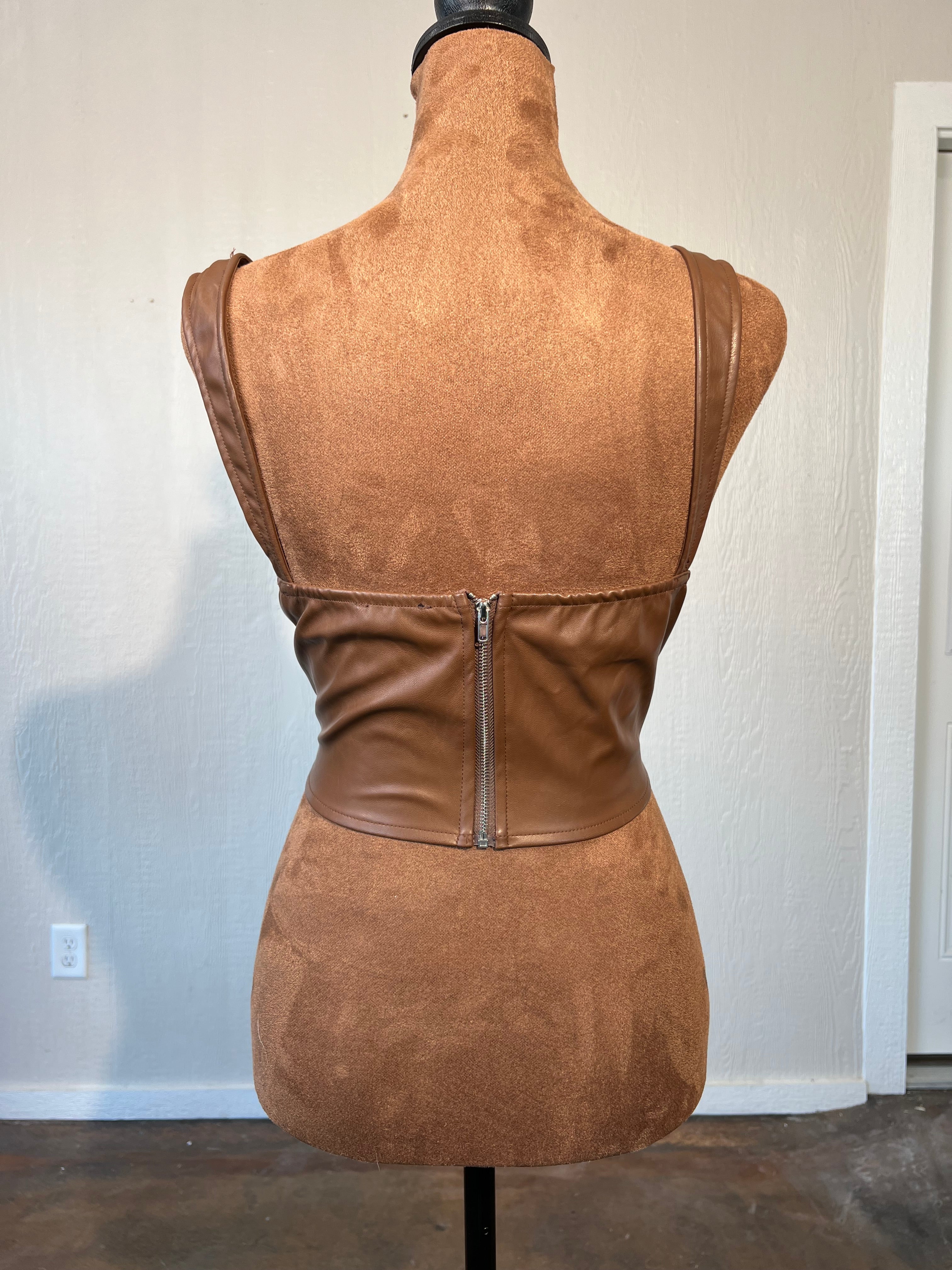 Pretty Little Thing size 4 crop top GENTLY USED