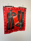 Fringe Scarves wild rag 34" x 34" LIKE NEW