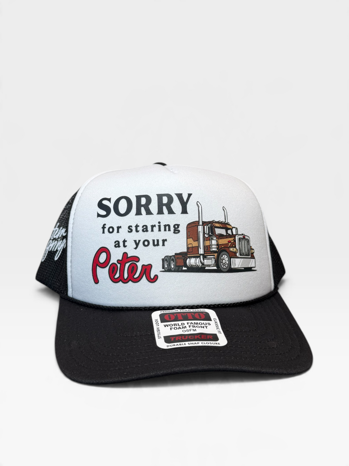 “Sorry for staring at your Peter”