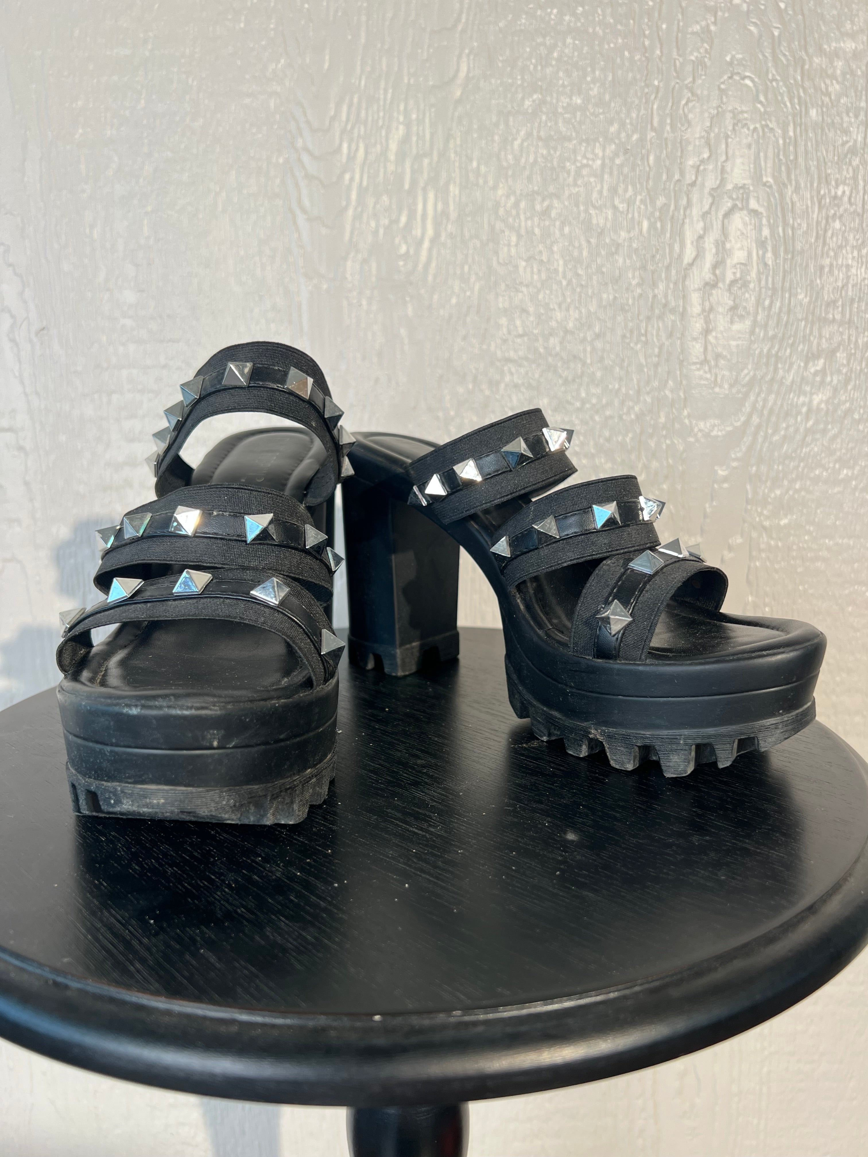 Cape Robbin size 10 spiked heels GENTLY USED