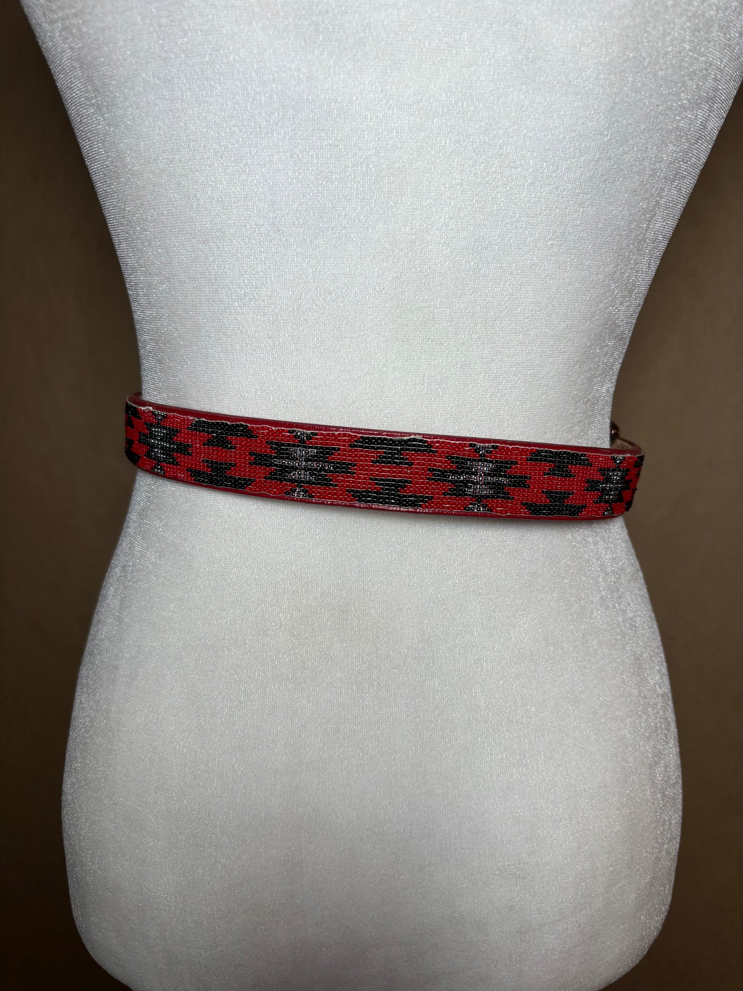 Southwest beaded belt