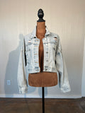 La' Ros size small denim jacket GENTLY USED