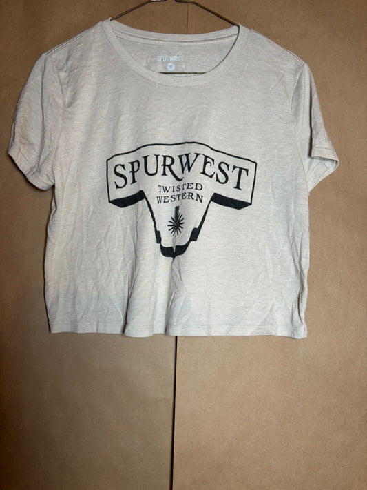 Spur West size small logo tee LIKE NEW