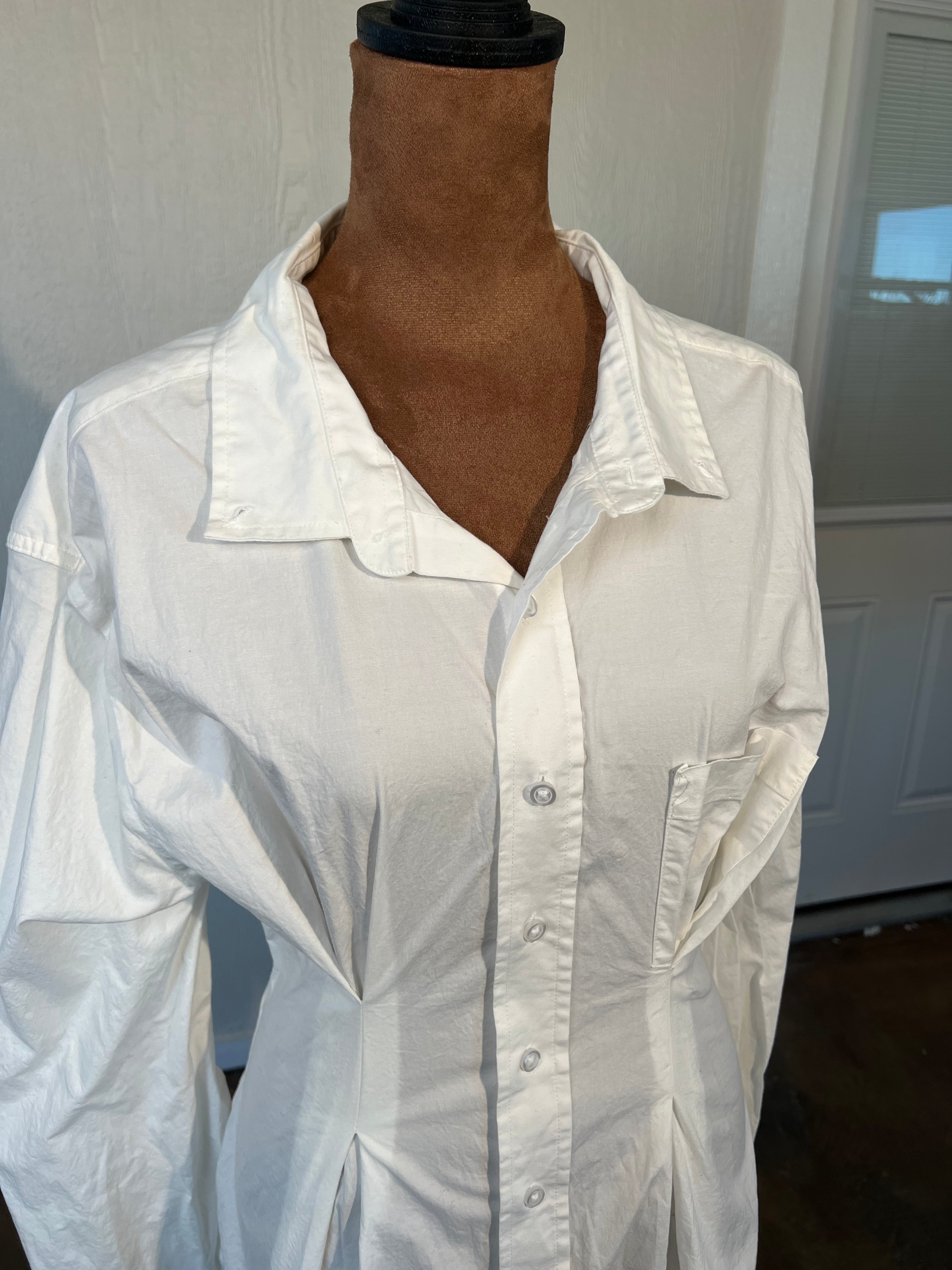George size small button up USED