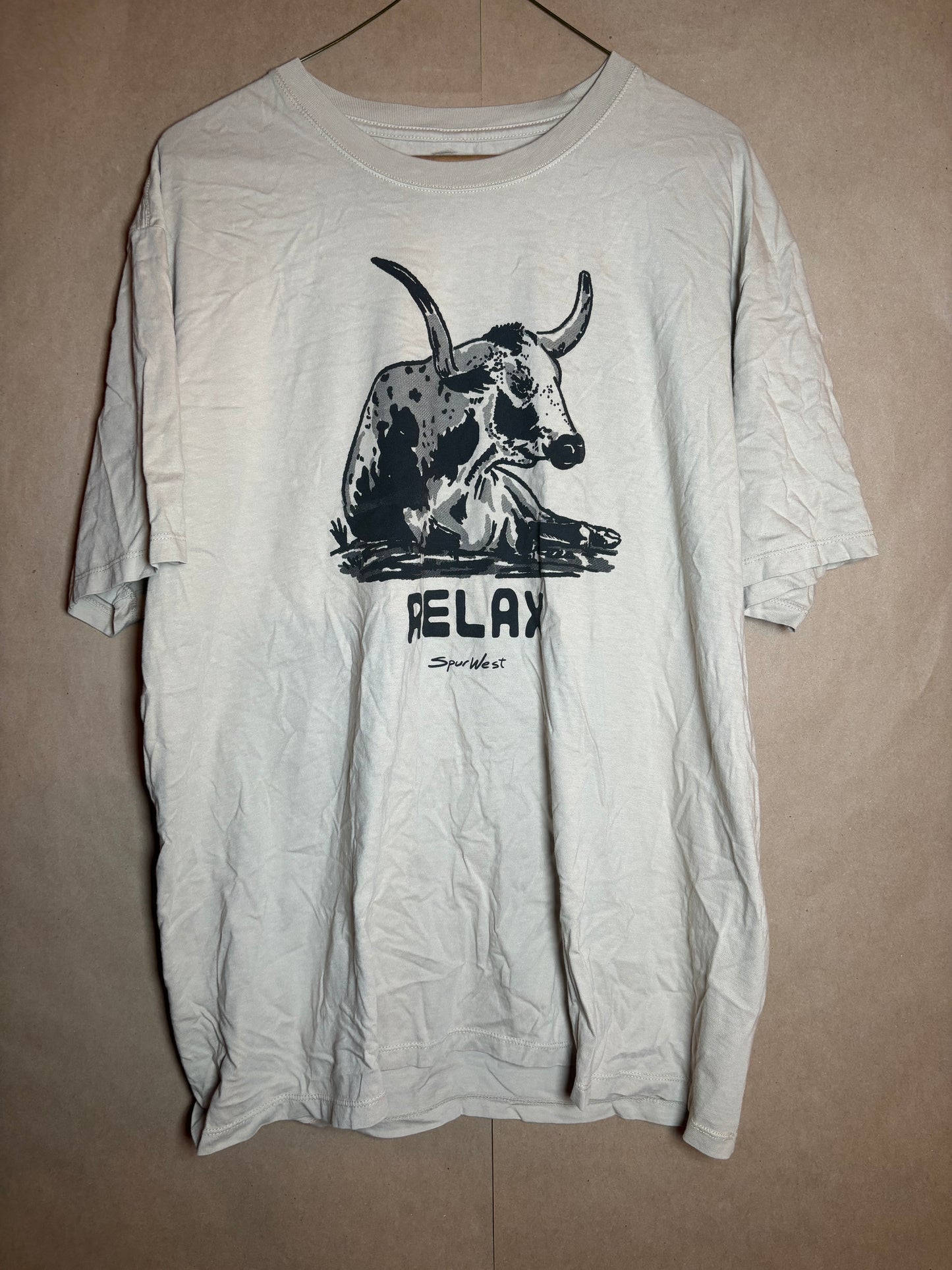 Spur West size large Relax tee NEW WITHOUT TAGS