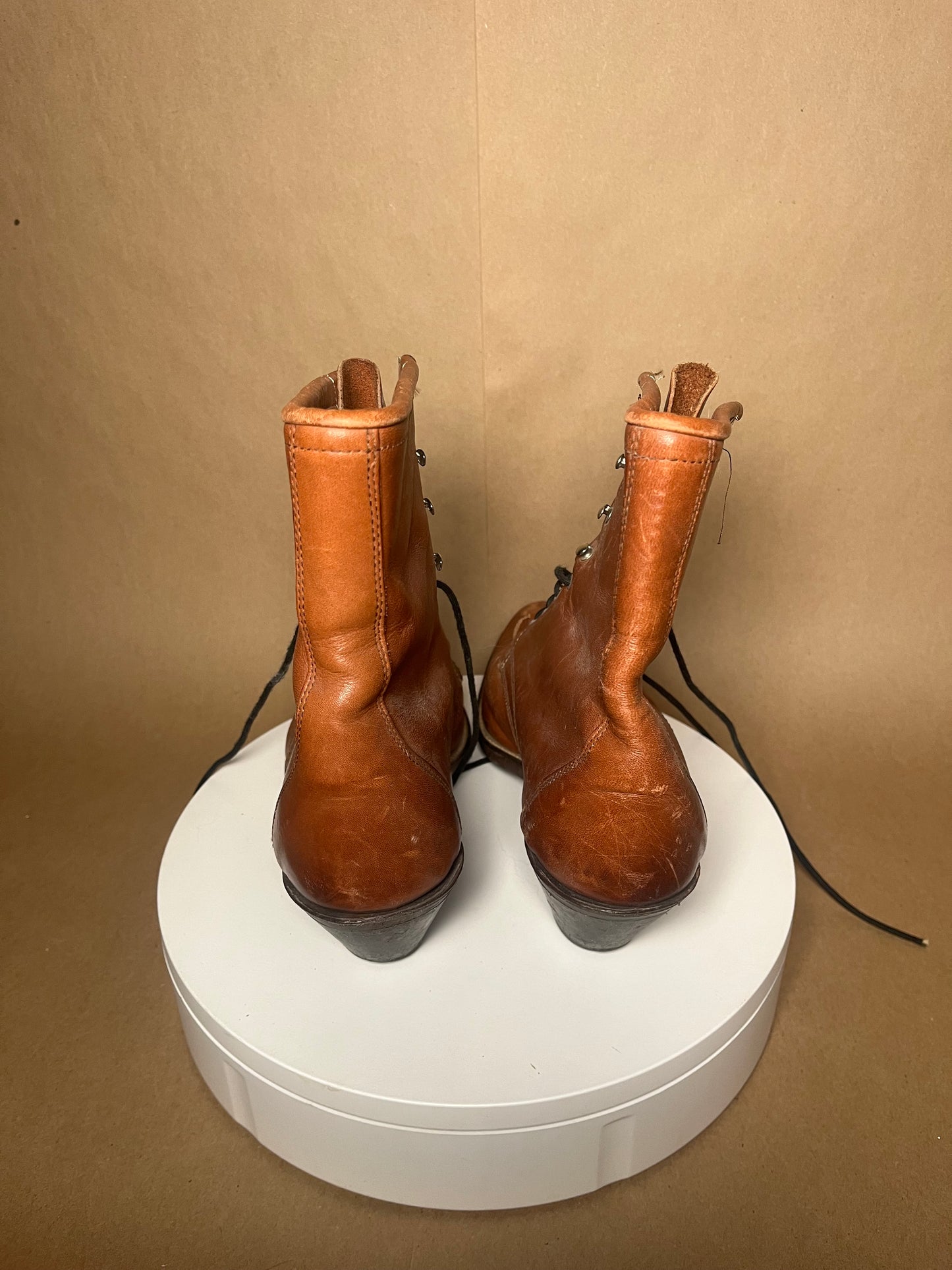 Justin size 10 packer boots VINTAGE