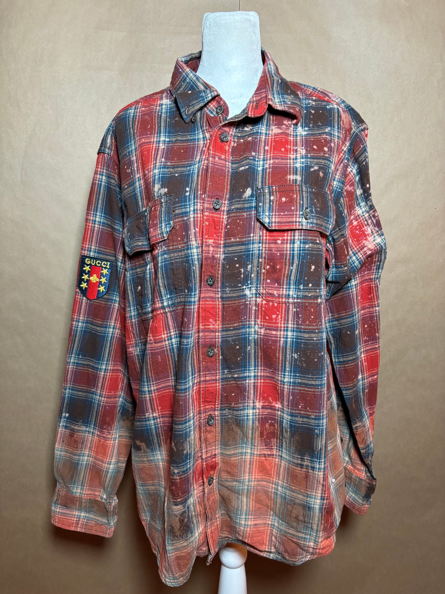 Whiskey Wrangler size large plaid button up NEW WITHOUT TAGS