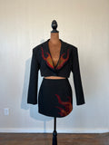 Nasty Gal size 4 blazer/skirt set NWT