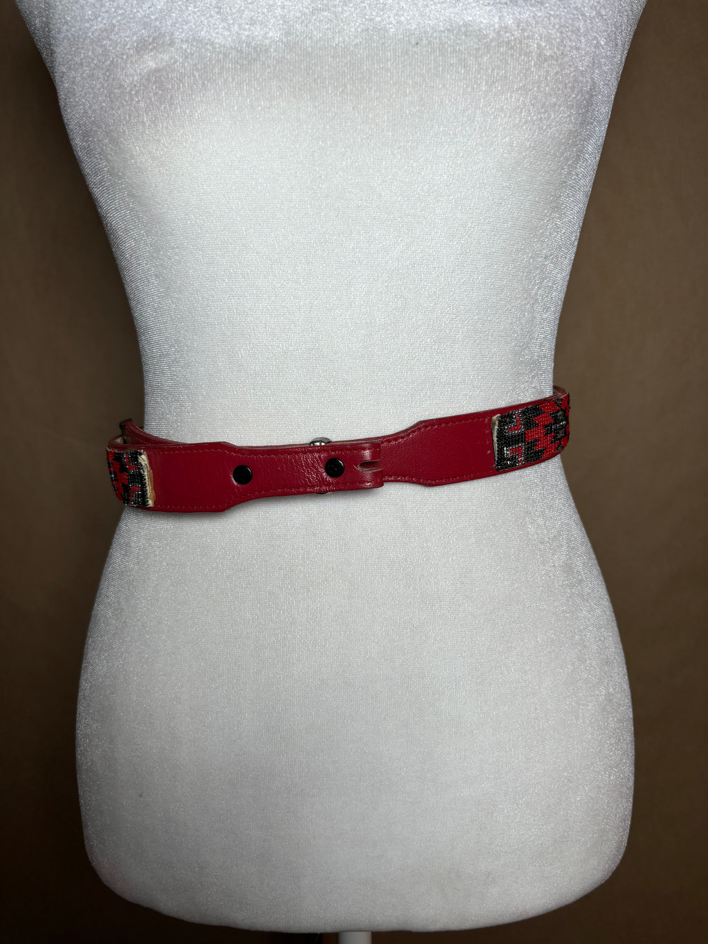 Southwest beaded belt