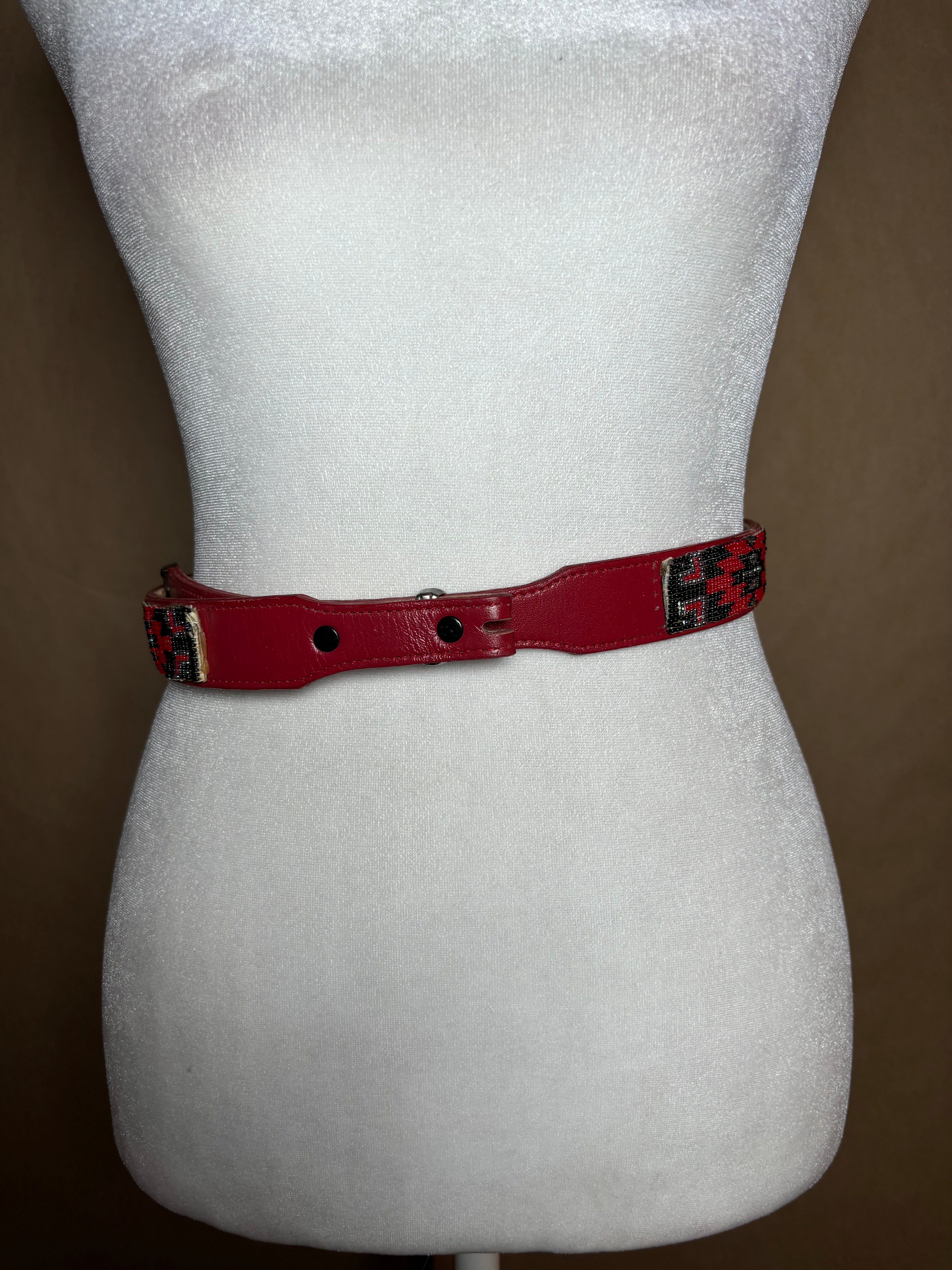 Southwest beaded belt