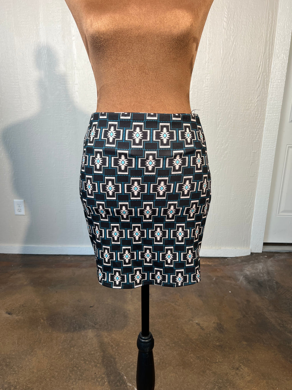 Lucky and blessed size small mini skirt NWT