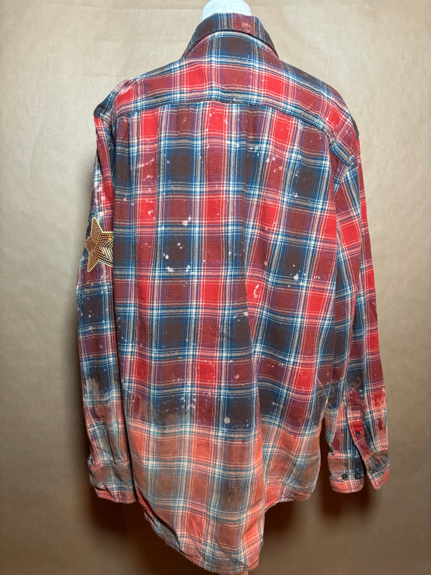 Whiskey Wrangler size large plaid button up NEW WITHOUT TAGS