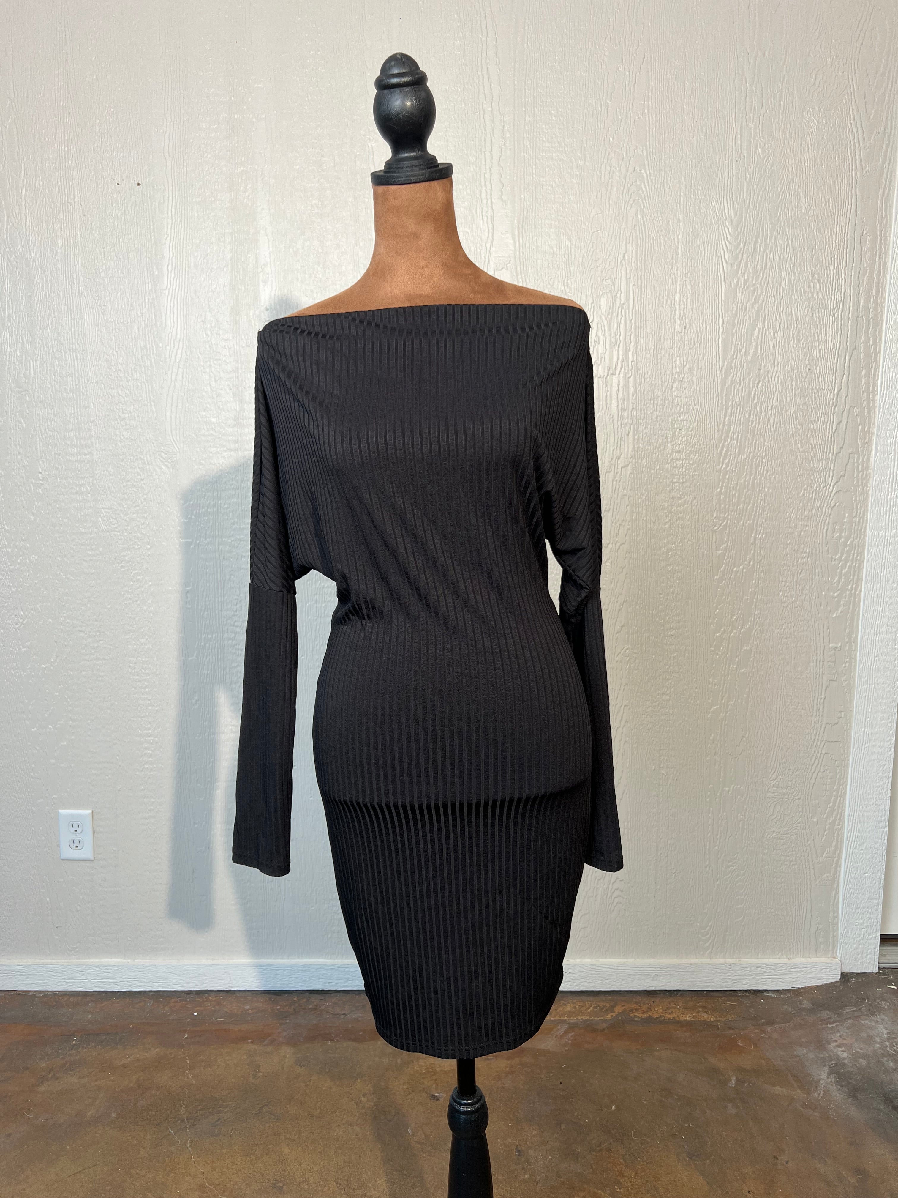 Blue Blush size small ots dress USED