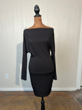 Blue Blush size small ots dress USED