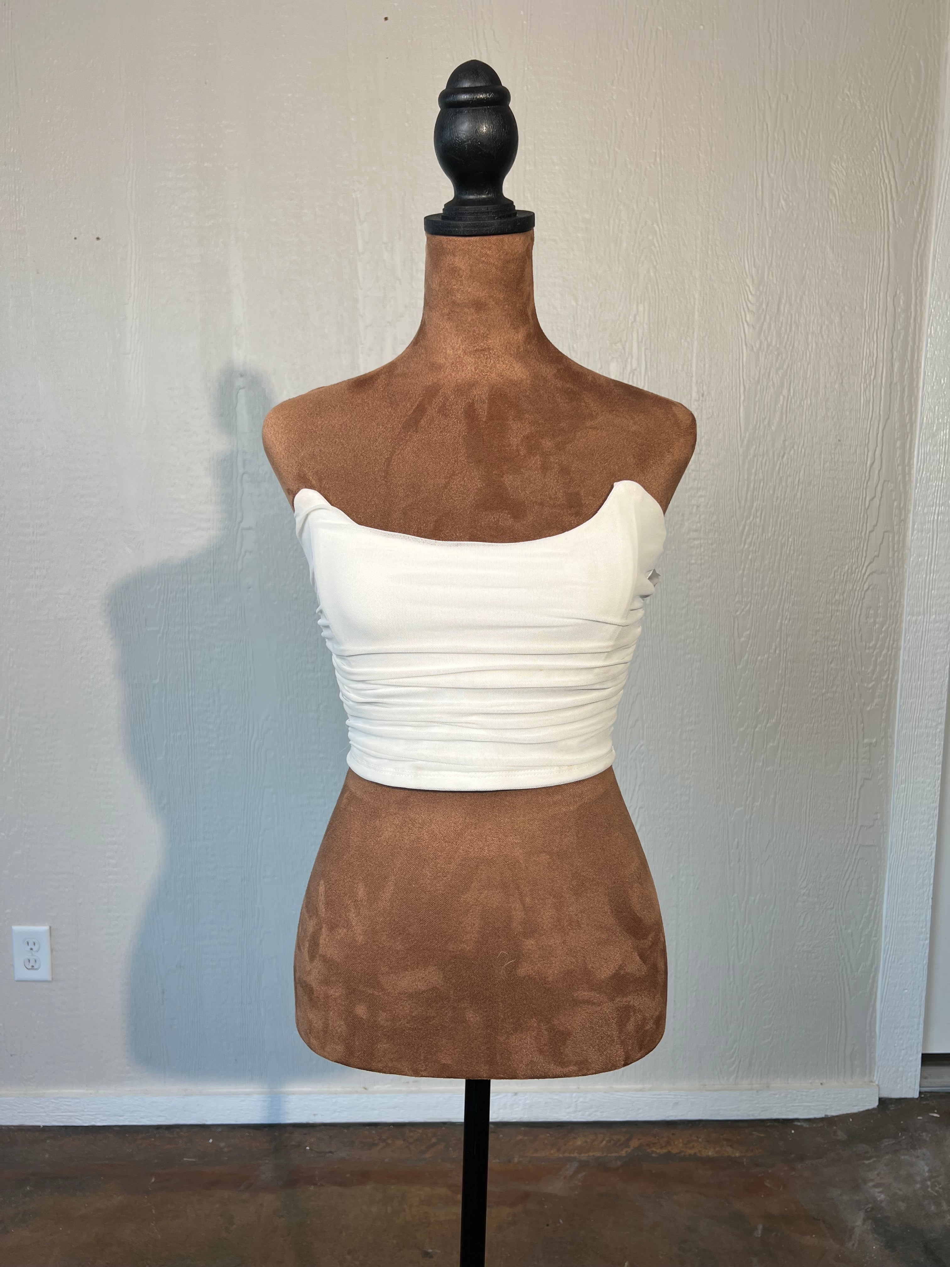 Akira size small corset crop top USED