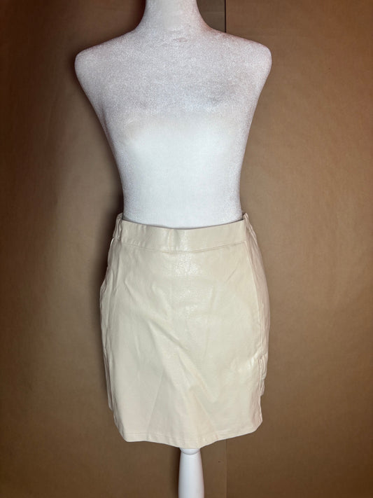 Forever 21 size xsmall leather mini skirt GENTLY USED