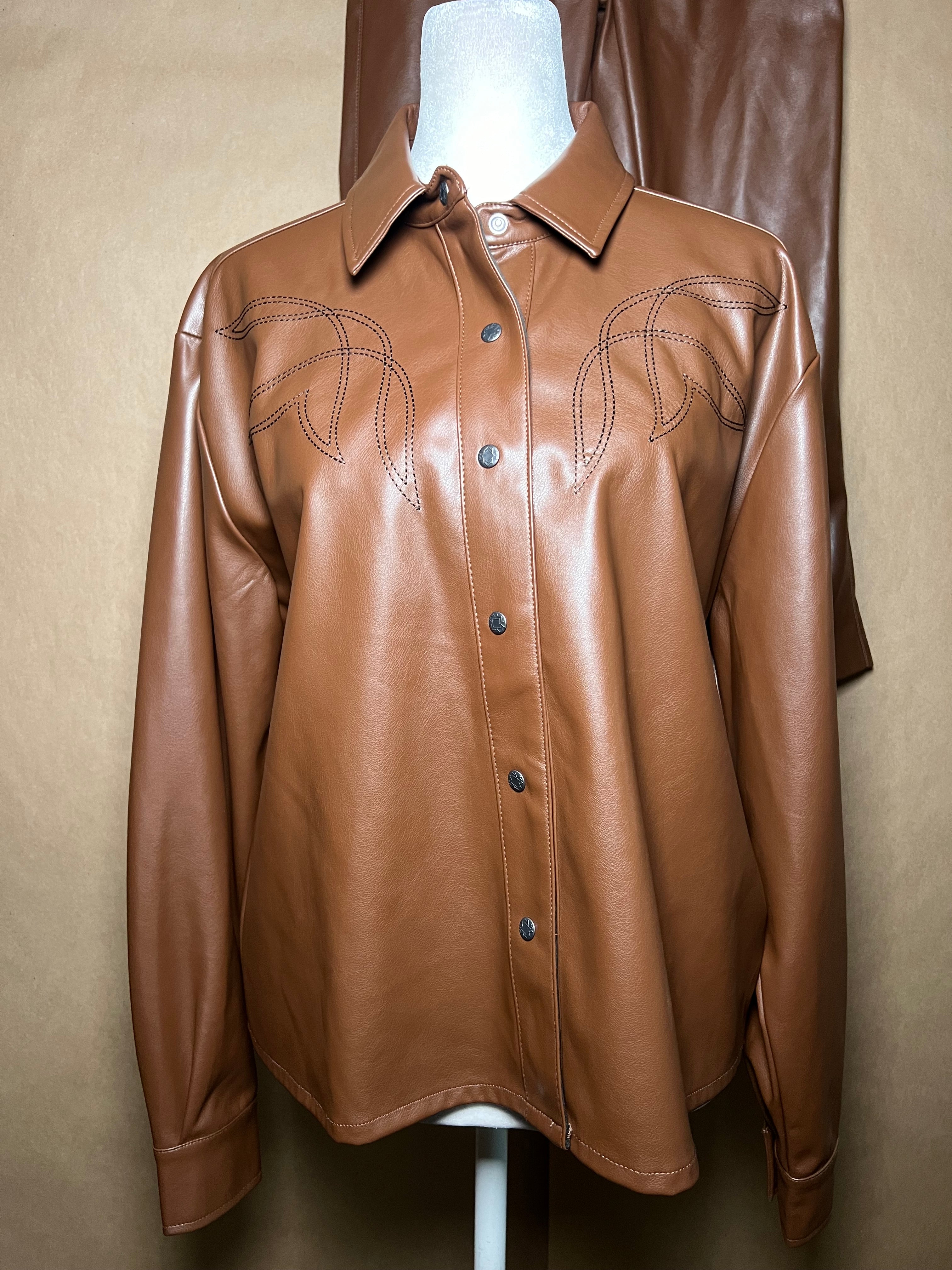 Ariat size small leather western jogger set NEW WITHOUT TAGS