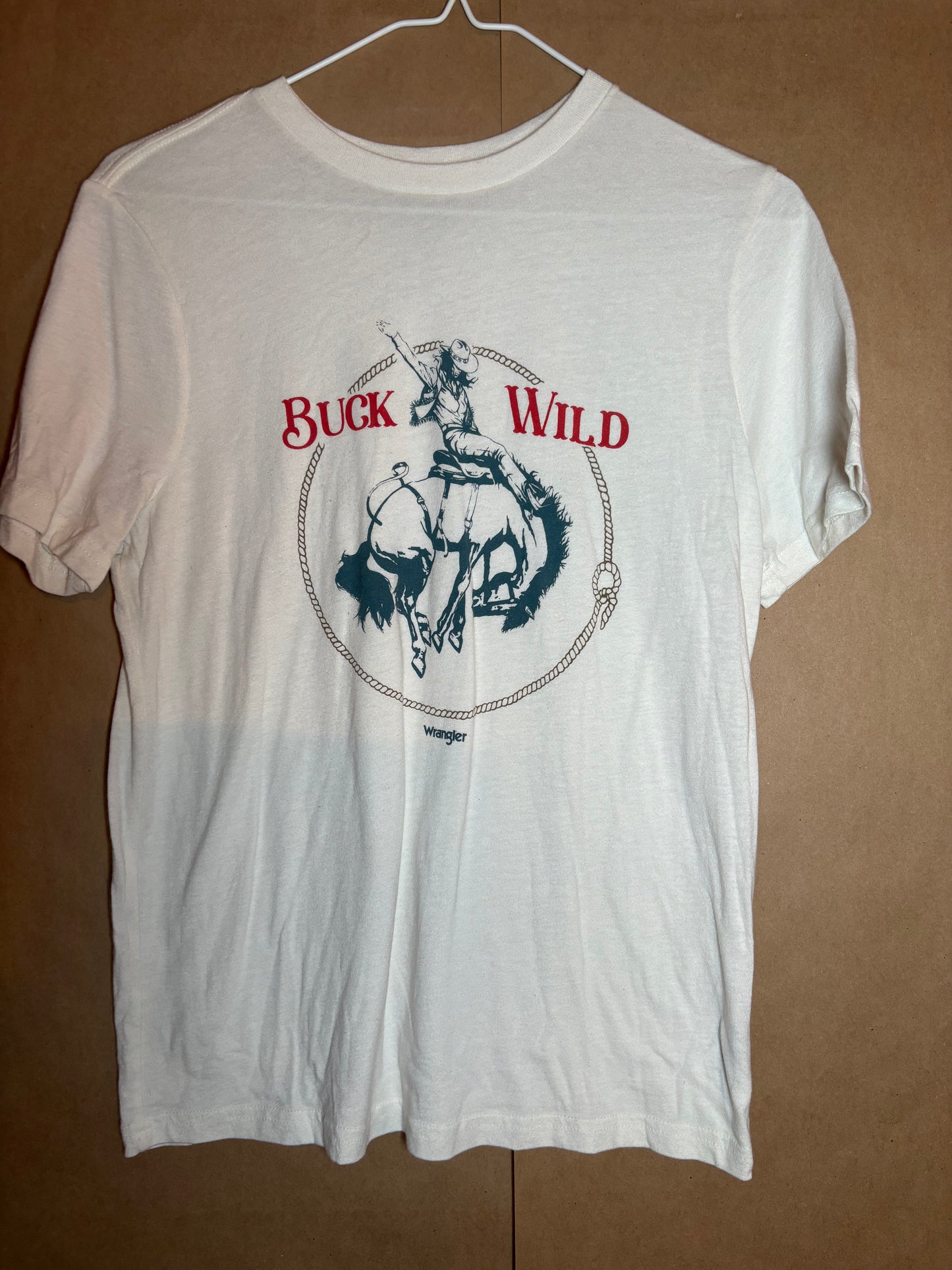 Wrangler size small Buck Wild graphic tee LIKE NEW