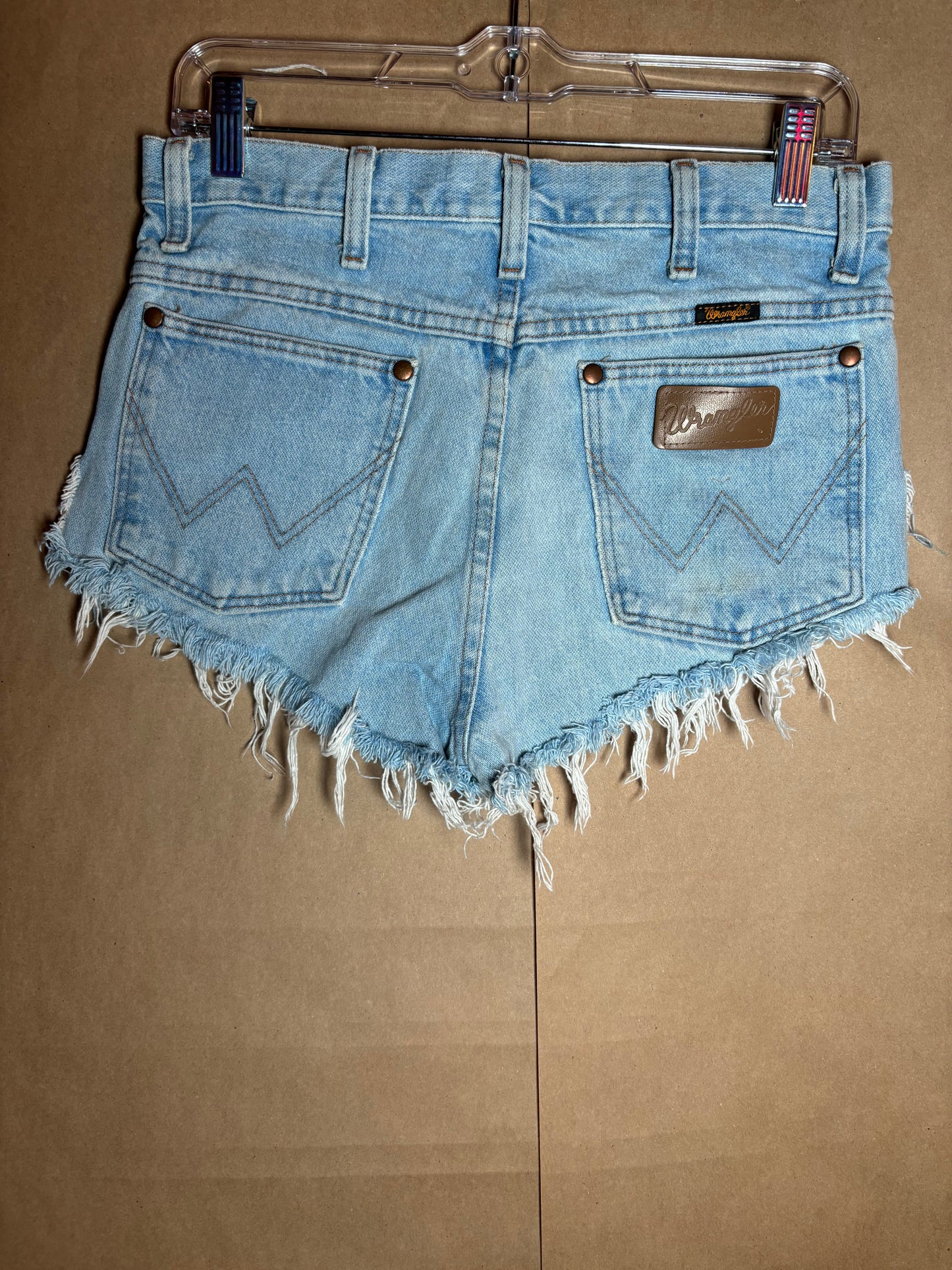 Wrangler size 26 cut off shorts USED