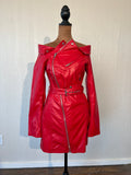 Hot & Delicious size small leather dress LIKE NEW