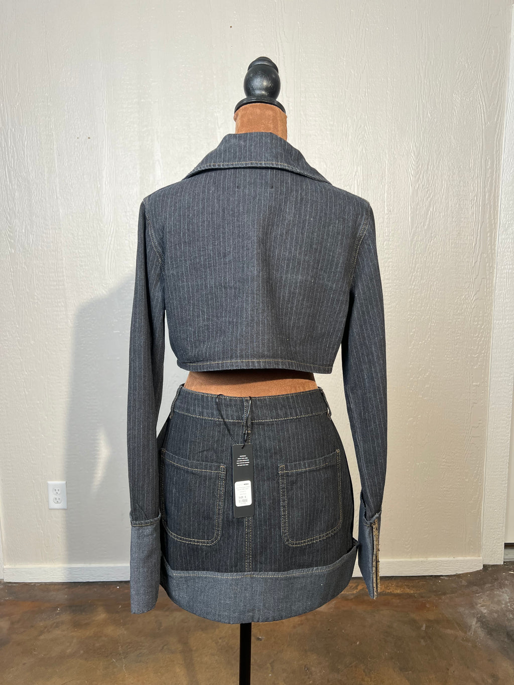 Fashion Nova size small skirt/top set NWT