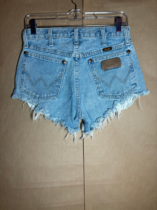 Wrangler size 26 cut off shorts USED