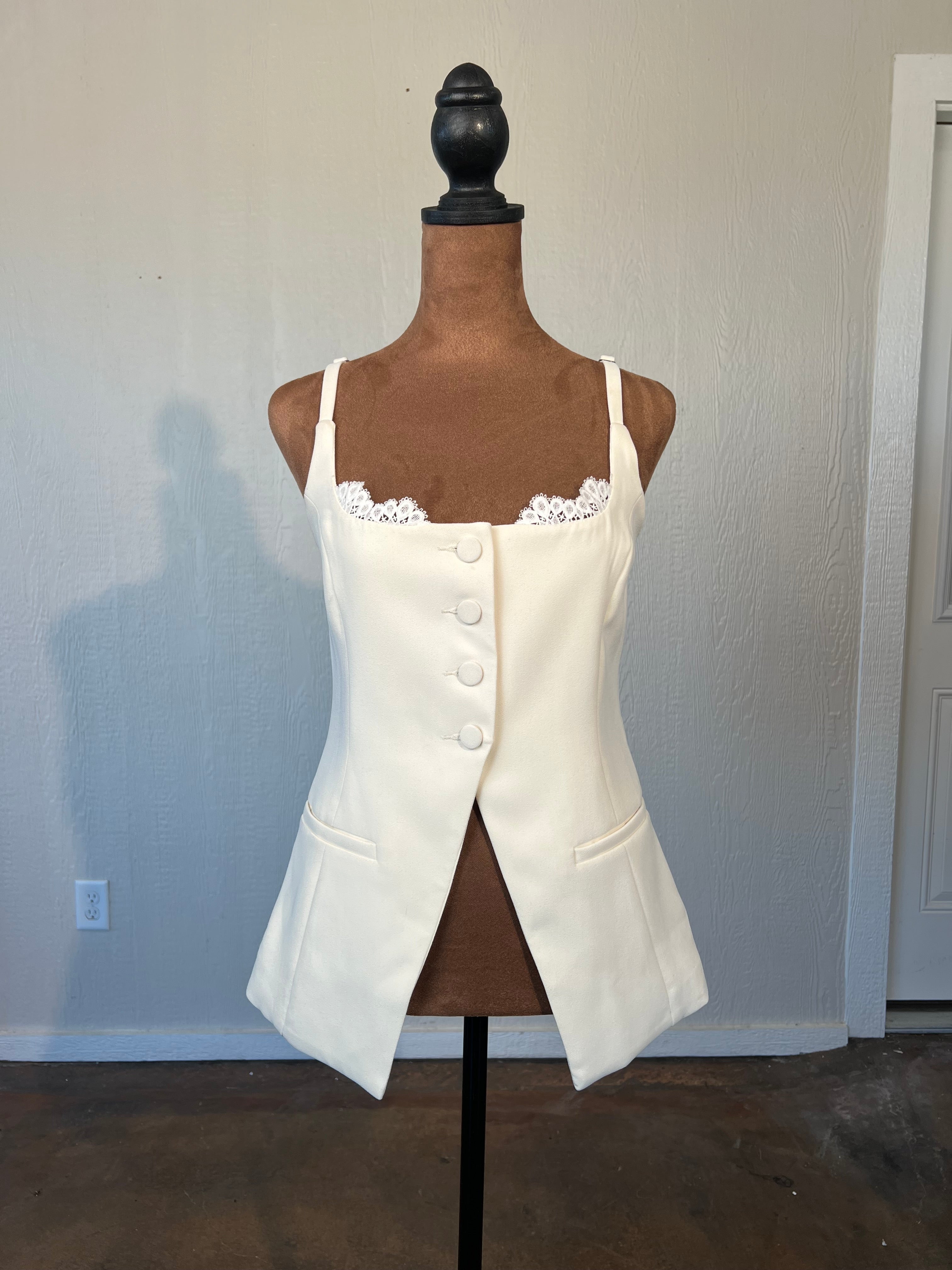 Fashion Nova size small tank blouse USED