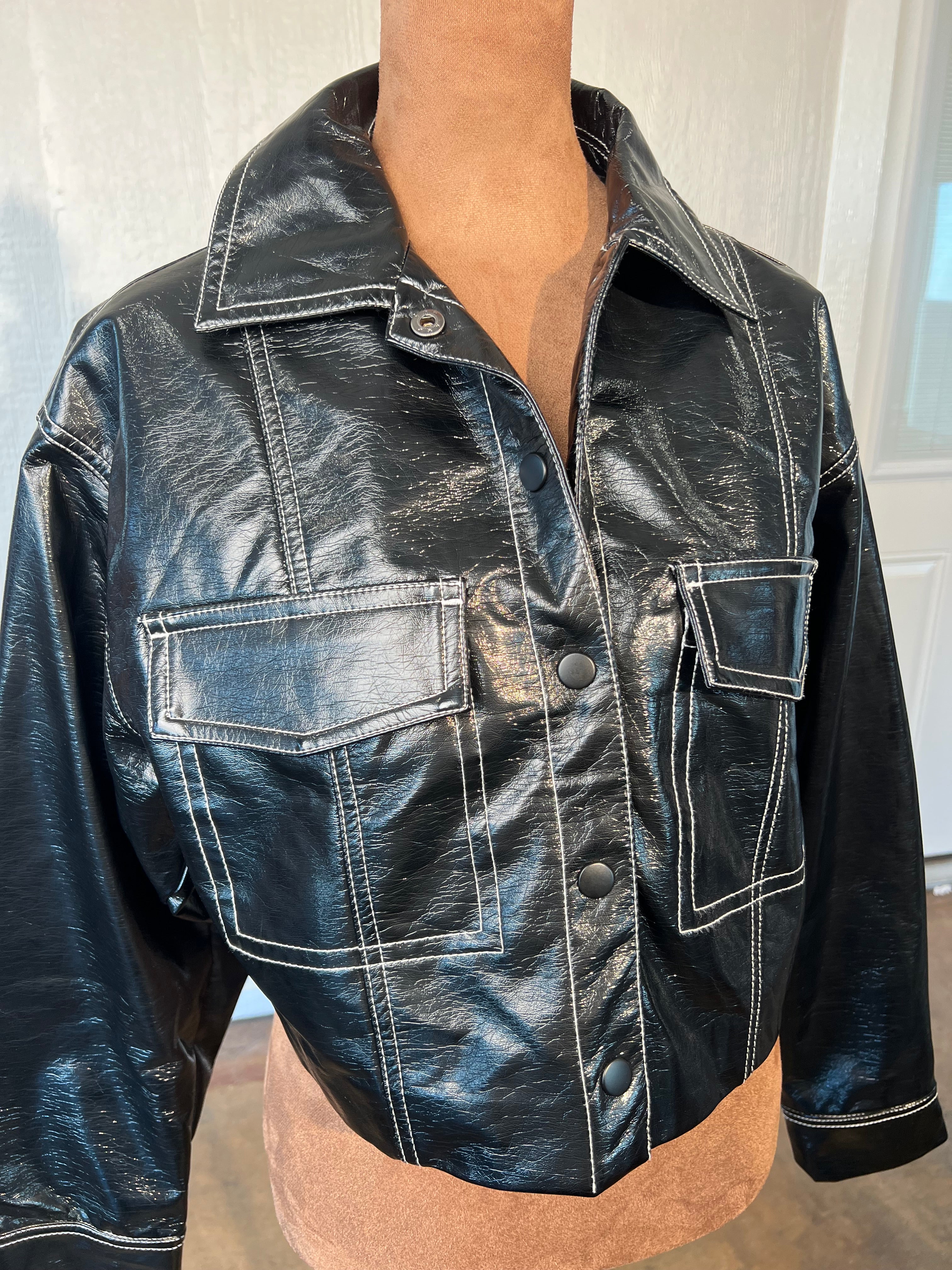 Forever 21 size small cropped jacket USED