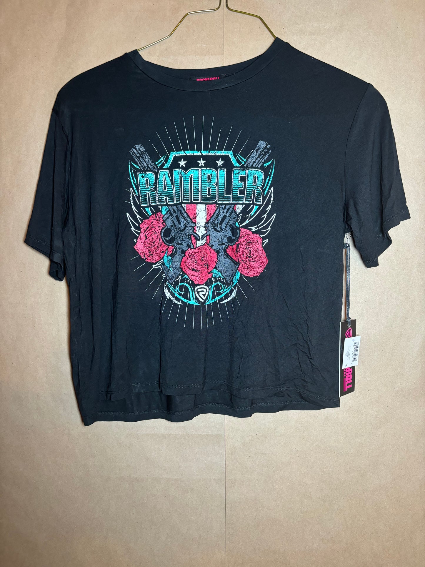 Rock and Roll Denim size medium tee NEW WITH TAGS