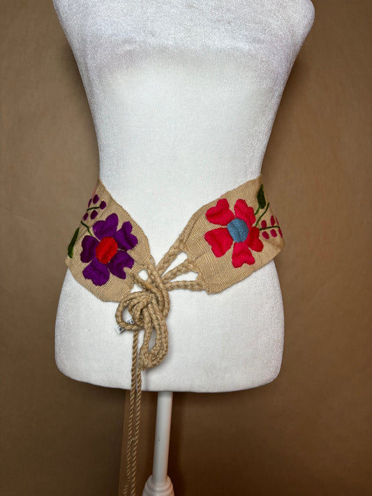 Floral bohemian belt NEW WITH TAGS