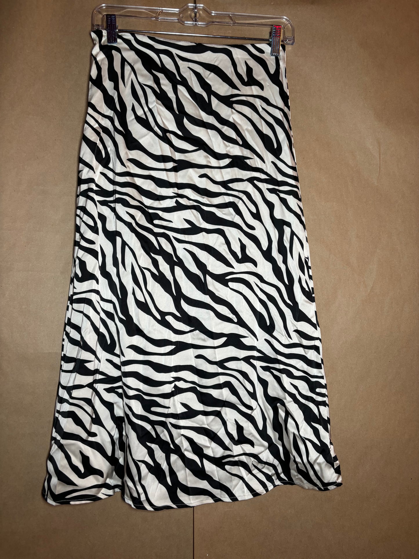 Love Tree size small zebra maxi skirt GENTLY USED